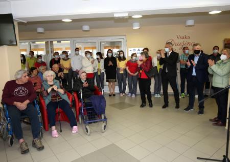 MINISTER JANEZ CIGLER KRALJ NA DELOVNEM OBISKU DEOS 24 FOTO LJUBO VUKELIČ